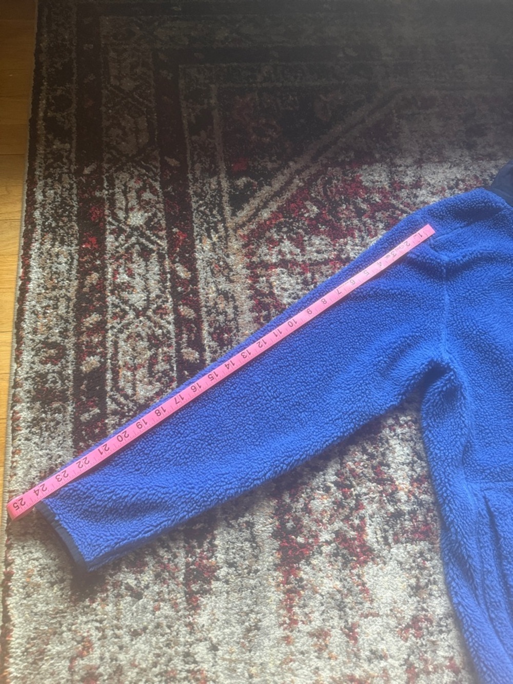 Vineyard Vines Blue Sherpa Fleece Zip Jacket men's M - Picture 3 of 5